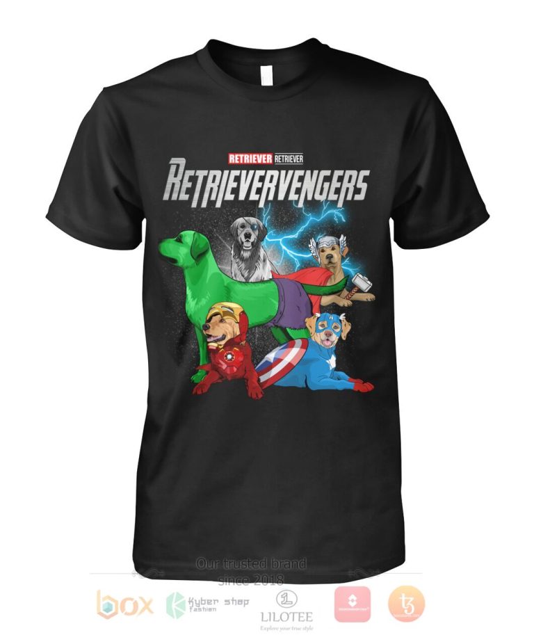 Retrievervengers 3D Hoodie Shirt 1 2