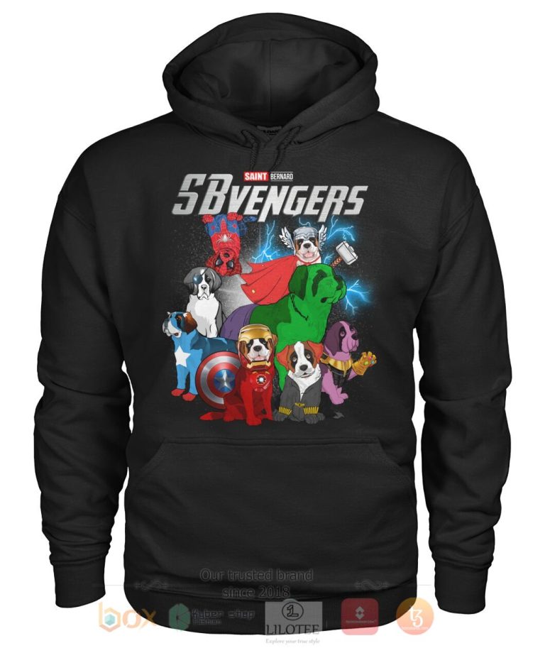 Saint Bernard Sbvengers 3D Hoodie Shirt 1