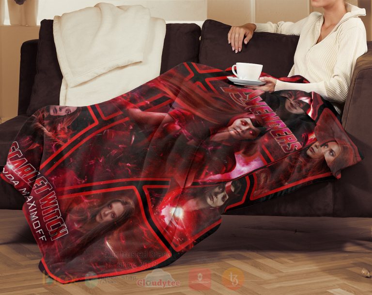 Scarlet Witch Wanda Maximoff Blanket 1 2