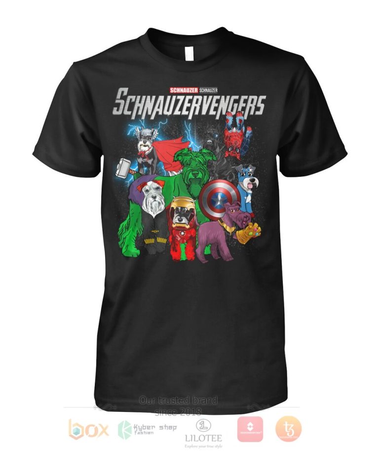 Schnauzervengers 3D Hoodie Shirt 1 2