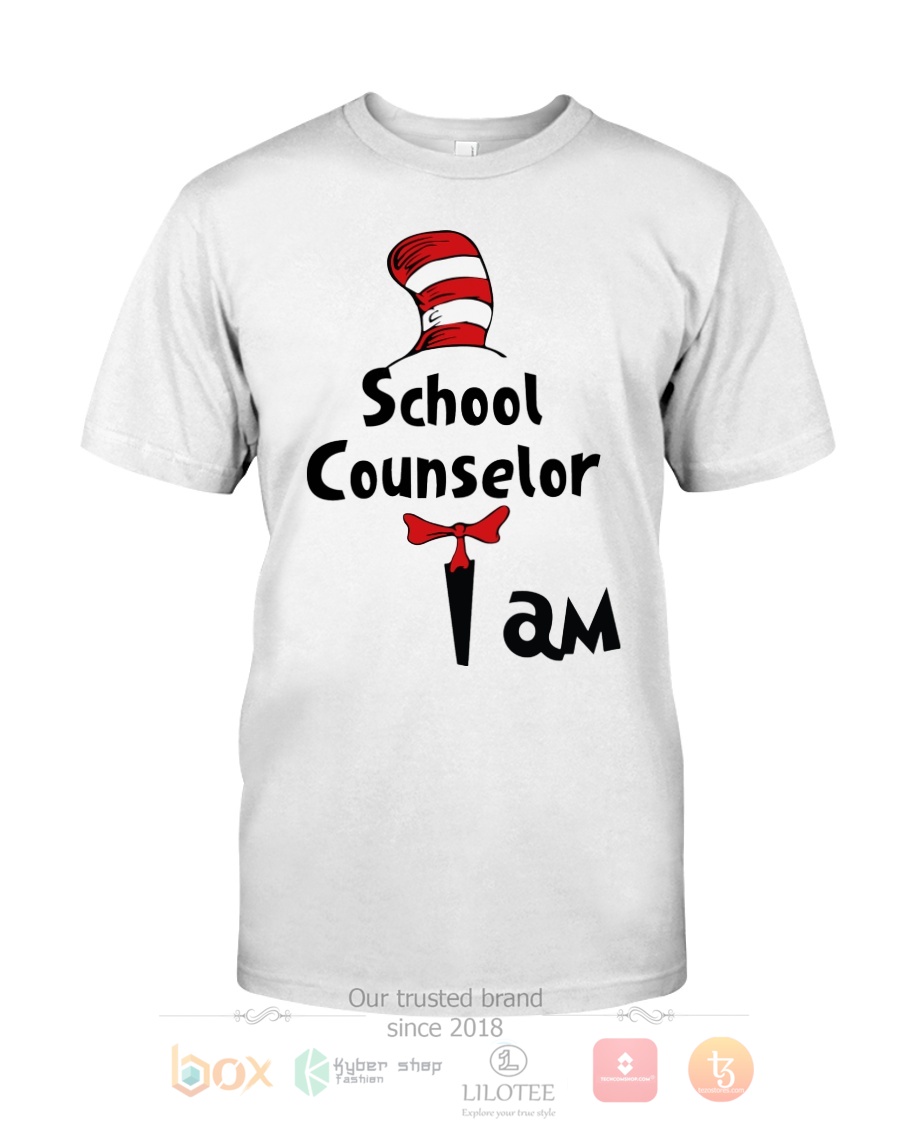 School Counselor I Am Dr Seuss 3D Hoodie Shirt 1 2 3
