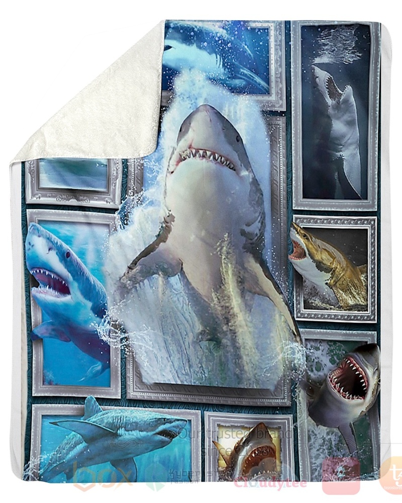Shark Attack Blanket 1 2