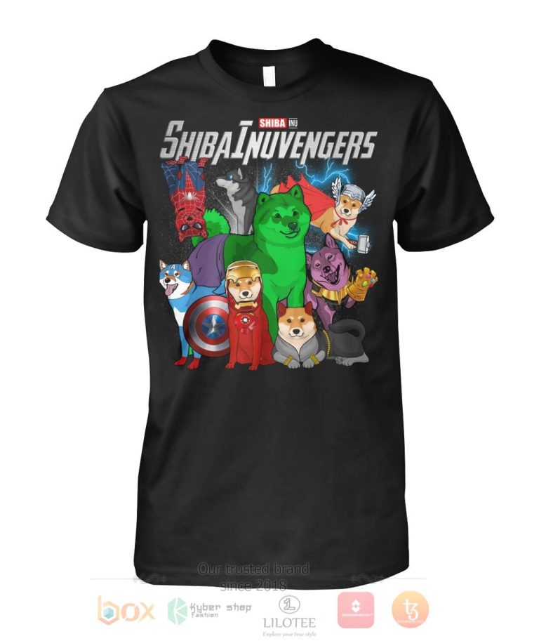 Shiba Inuvengers 3D Hoodie Shirt 1 2