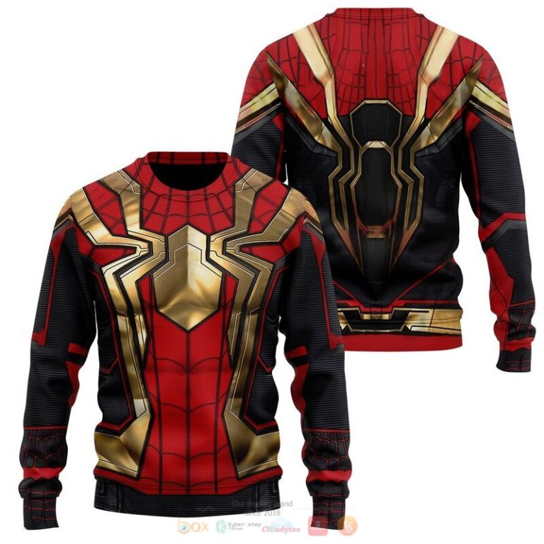 Spider Man 3d over printed shirt hoodie 1 2