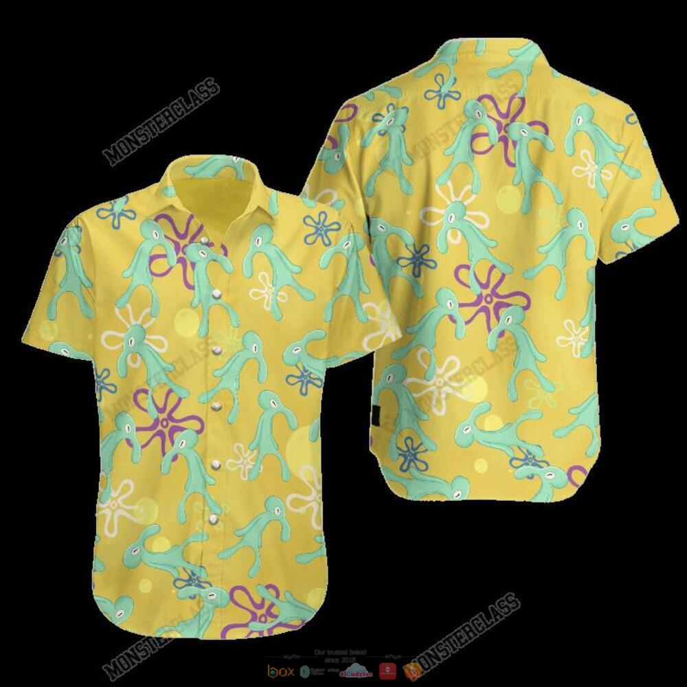 Spongebob Hawaiian Shirt Shorts