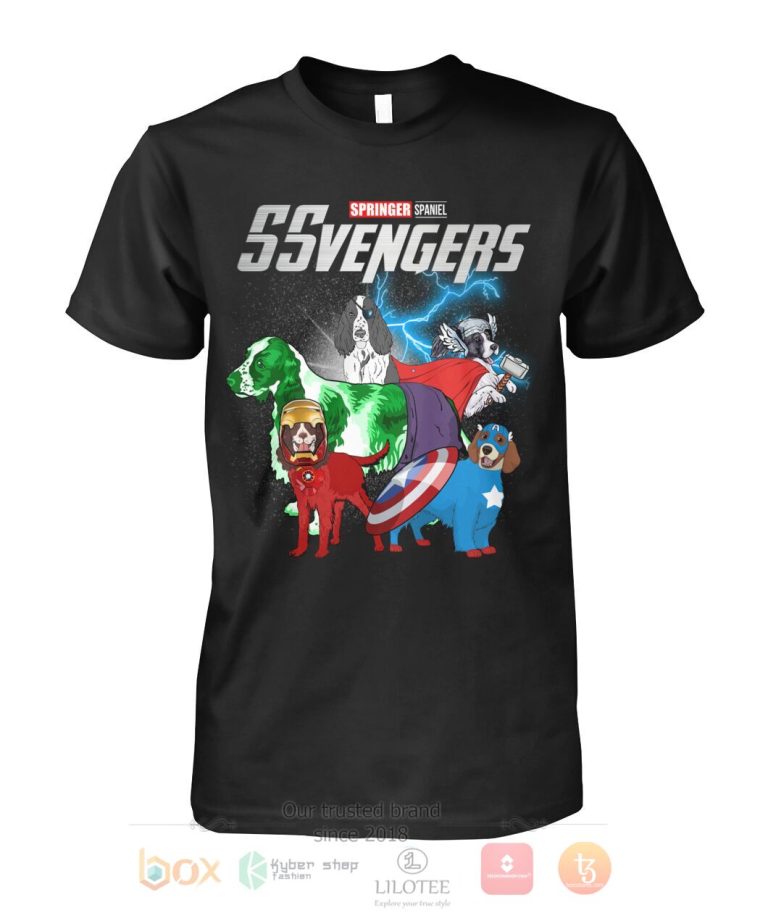 Springer spaniel Ssvengers 3D Hoodie Shirt 1 2