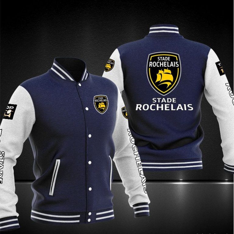 Stade Rochelais baseball jacket 1