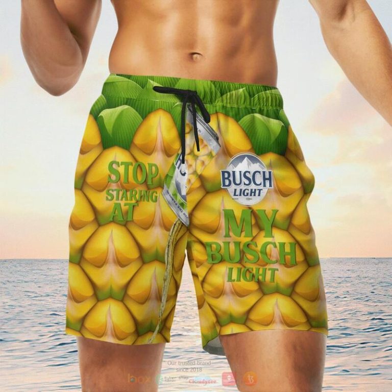 Stop Staring At My Busch Light Beach Short 1 2