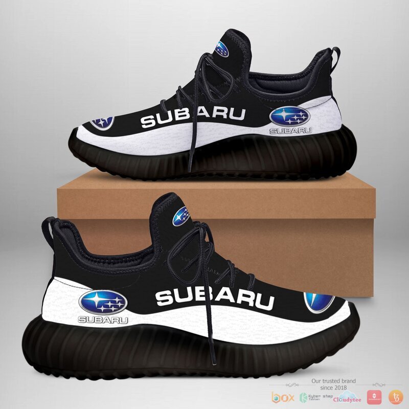 Subaru Black Yeezy Sneaker shoes
