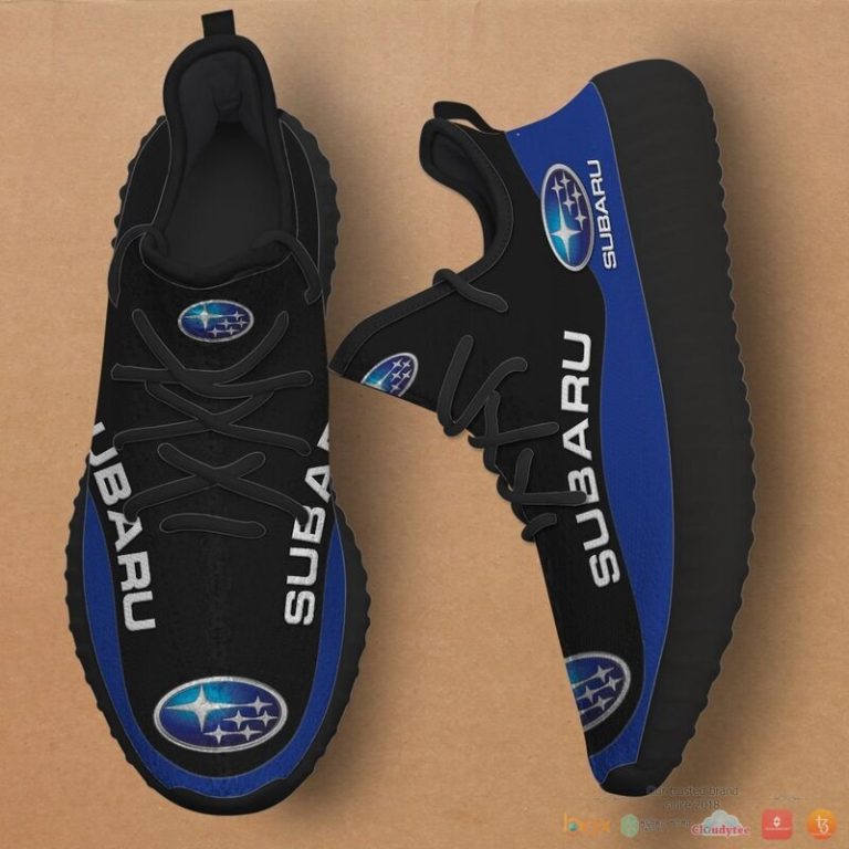 Subaru Navy Yeezy Sneaker shoes 1 2