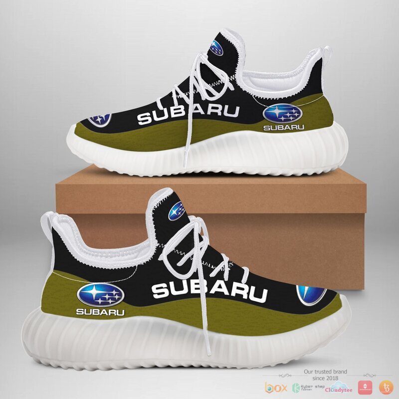 Subaru green Yeezy Sneaker shoes 1