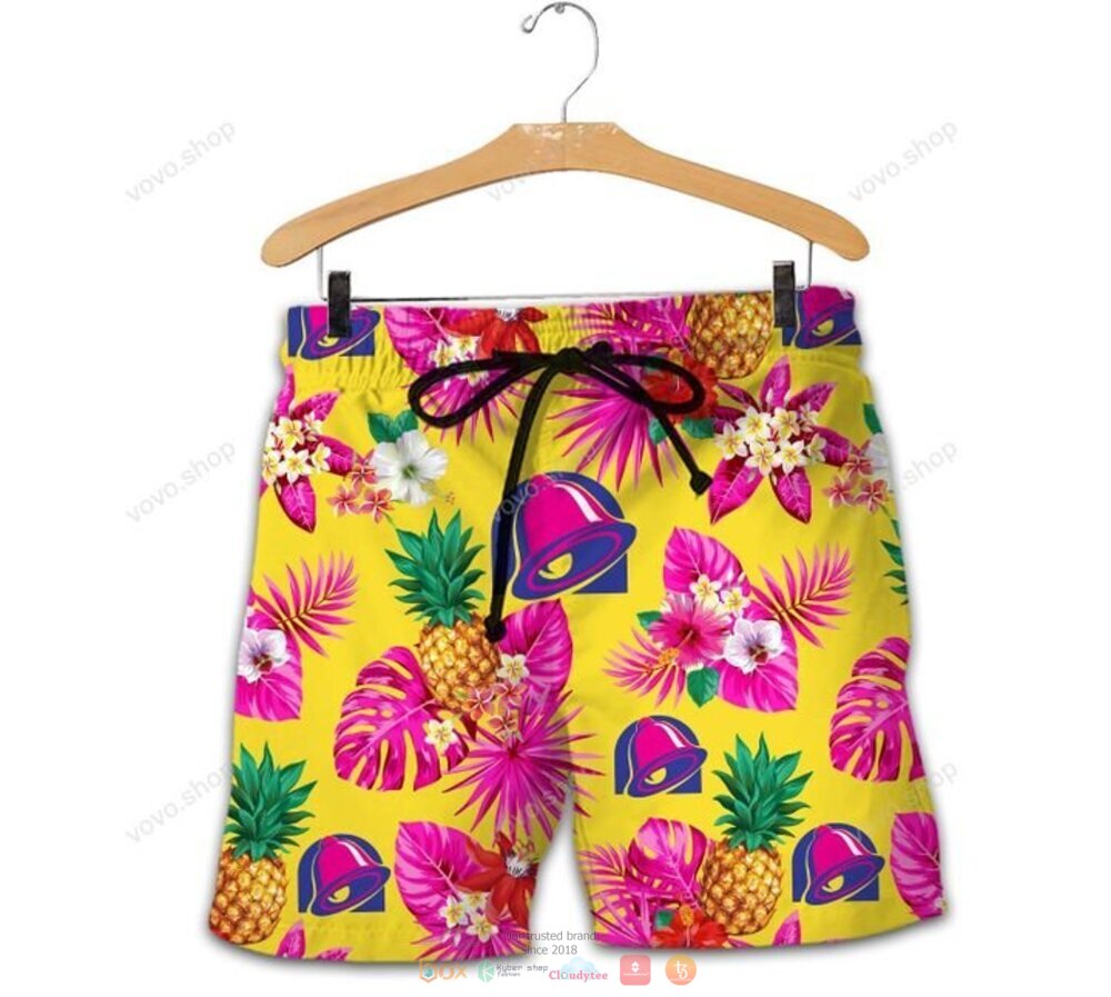 Taco Bell Hawaiian Shirt shorts 1