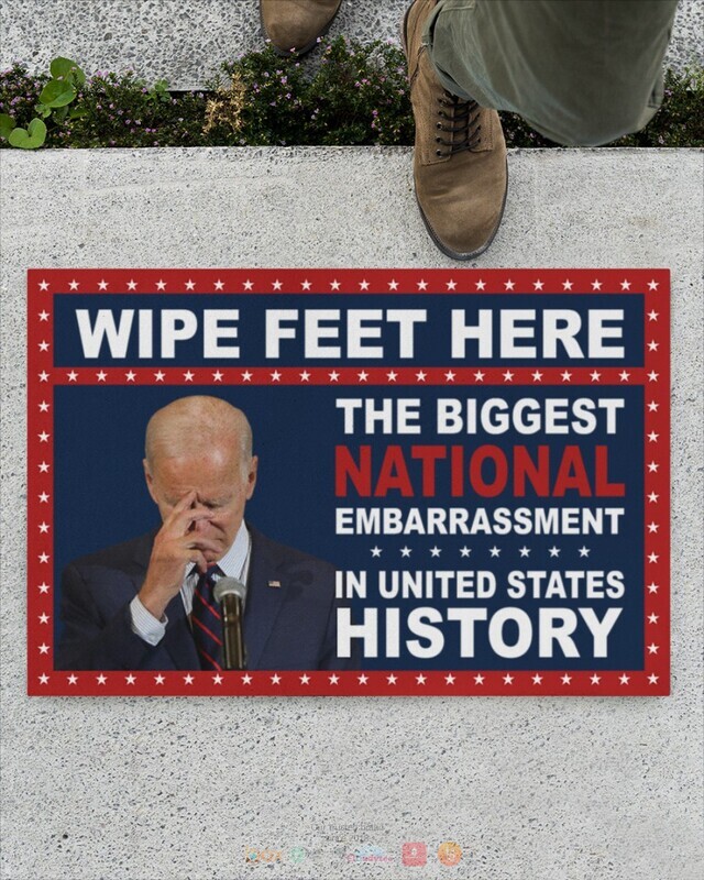 The Biggest National Embarrassment in USA history Biden doormat 1 2 3