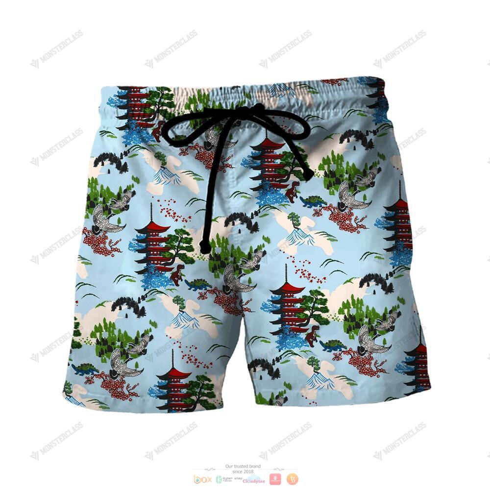 The Firefly And Serenity Hoban Washburne Hawaiian Shirt Shorts 1