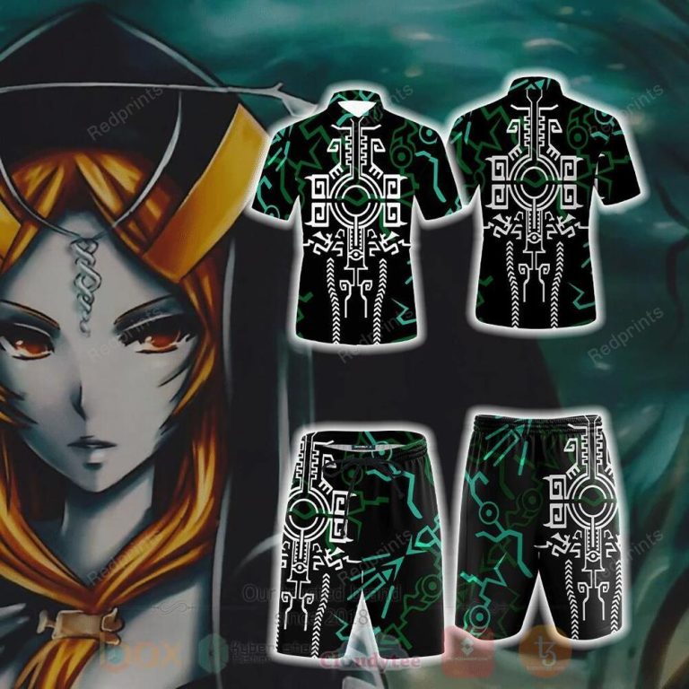 The Legend Of Zelda Midna Hawaiian Shirt Short 1 2