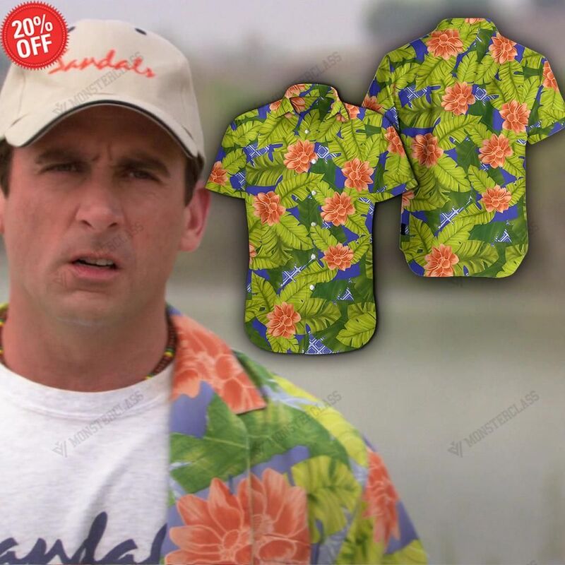 The Office TV Show Michael Scott Beach Game Hawaiian Shirt Short
