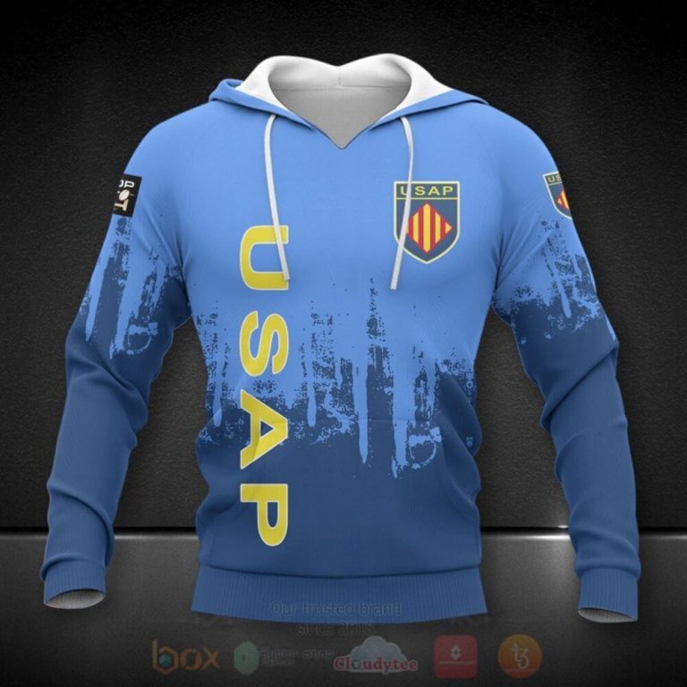 USA Perpignan 3D HoodieShirt