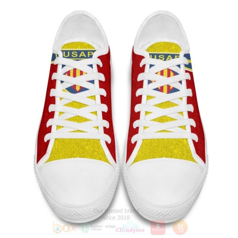 USA Perpignan Low Top Canvas Shoes 1 2