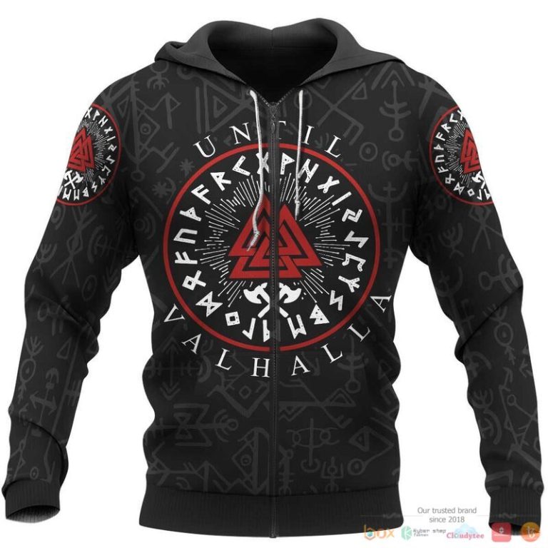 VIKING HOODIE 3D 3d shirt Hoodie 1 2