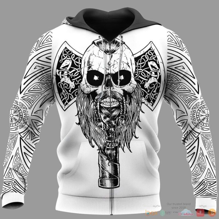 Viking Hammer Tree Axe 3d shirt Hoodie 1 2