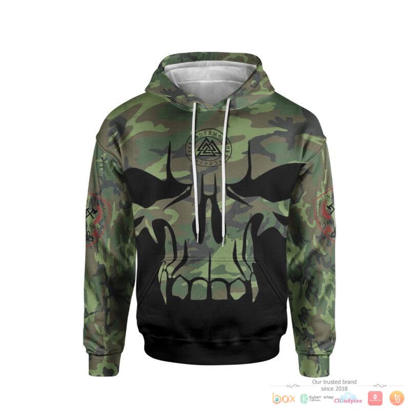 Viking See You In Valhalla 3d shirt Hoodie 1