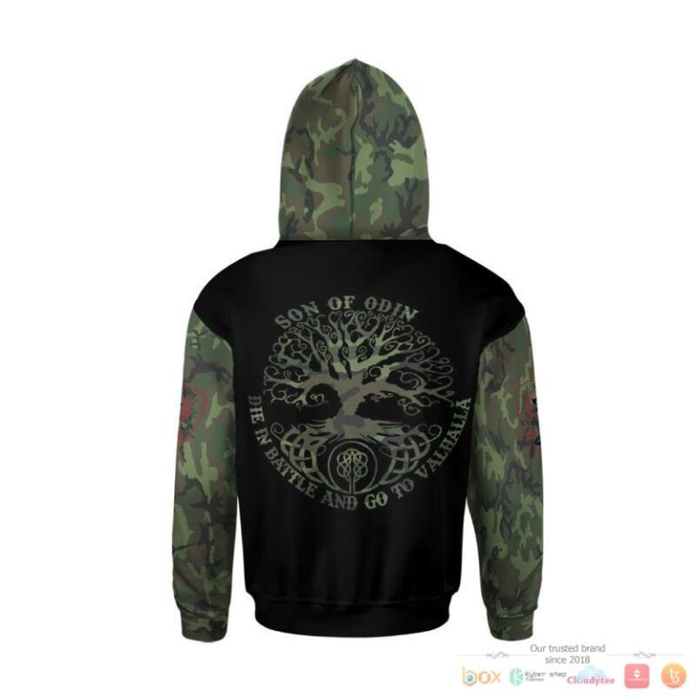 Viking See You In Valhalla 3d shirt Hoodie 1 2