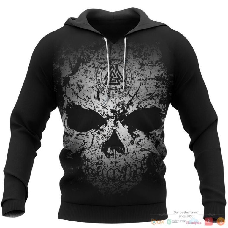 Viking Valknut Rune 3d shirt Hoodie