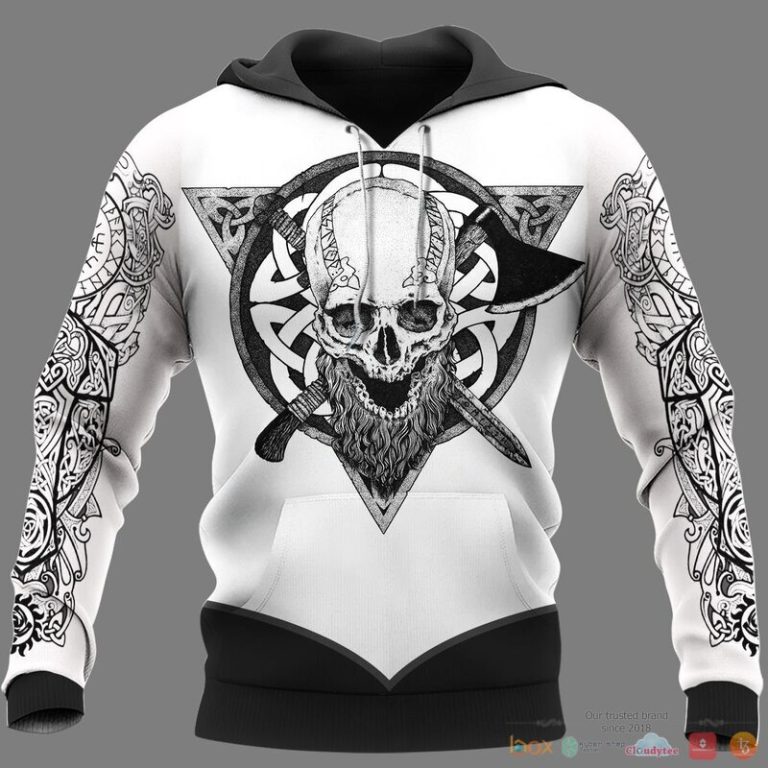 Viking Warrior Viking Symbol 3d shirt Hoodie