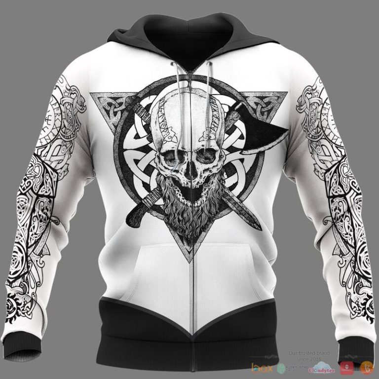 Viking Warrior Viking Symbol 3d shirt Hoodie 1 2