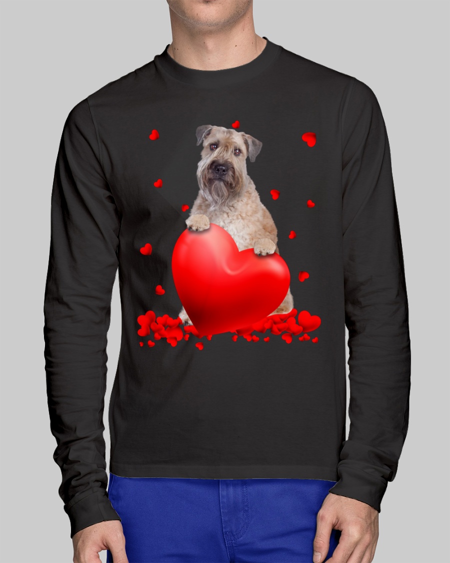 Wheaten Terrier Valentine Hearts shirt hoodie 11