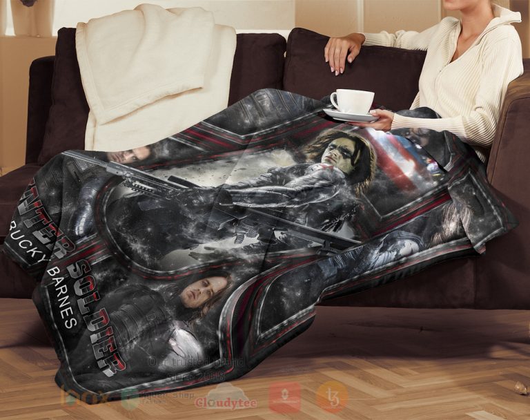 Winter Soldier Bucky Barnes Blanket 1 2