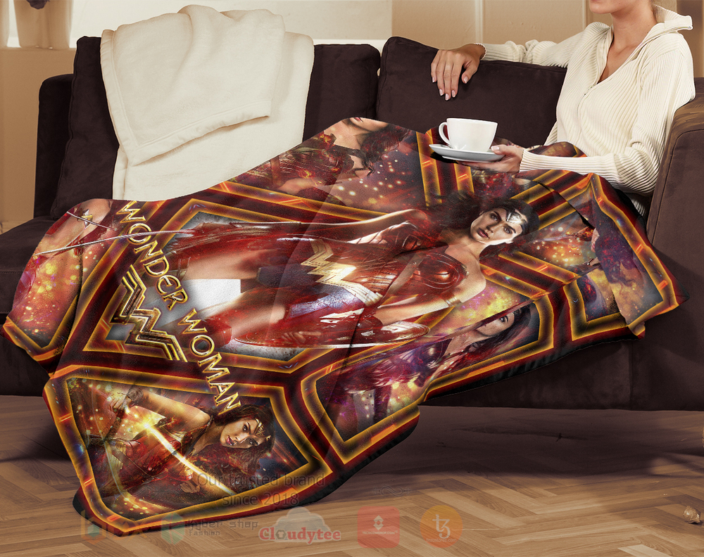 Wonder Woman Blanket 1 2 3 4
