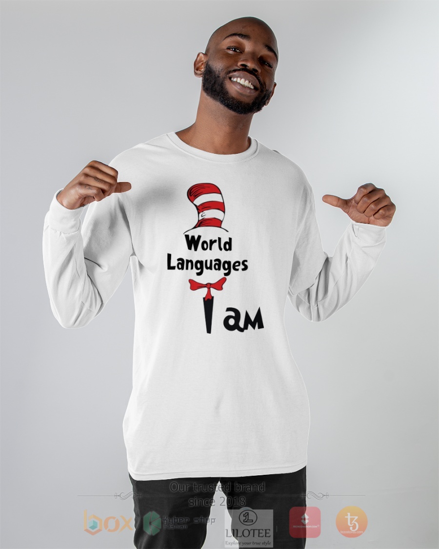 World Languages I Am Dr Seuss 3D Hoodie Shirt