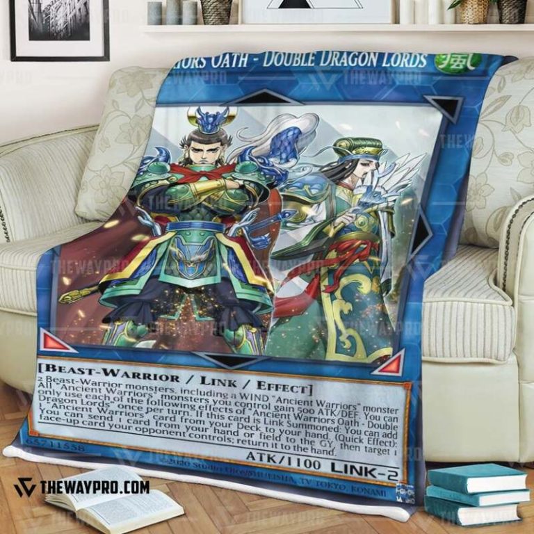 Yu Gi Oh Ancient Warriors Oath Blanket 1 2