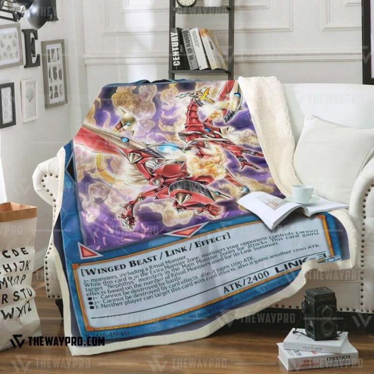 Yu Gi Oh Awakening of Nephthys 2400 Blanket