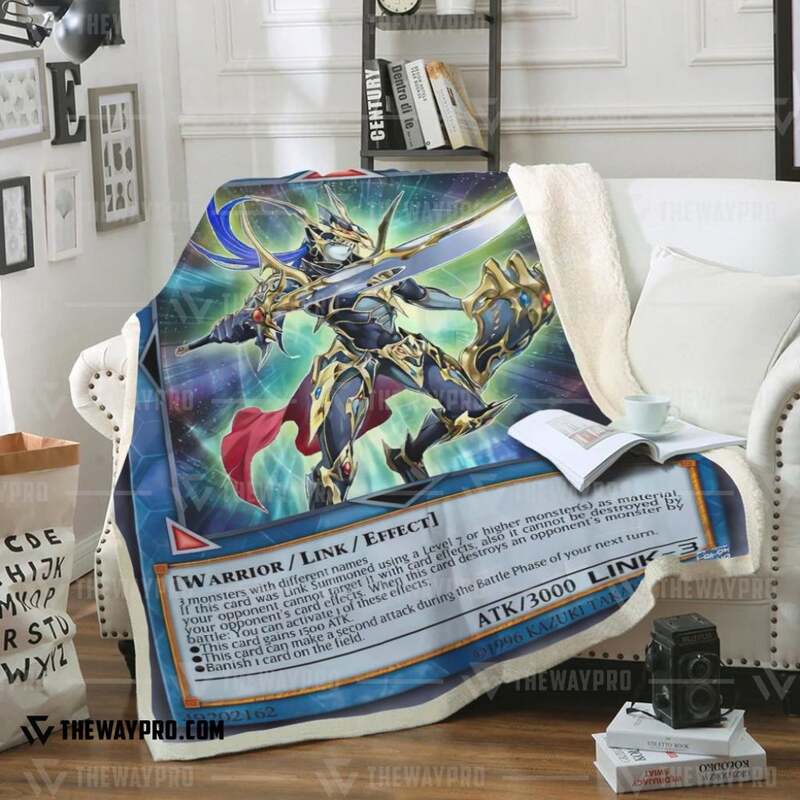 Yu Gi Oh Black Luster Soldier Of Chaos Blanket