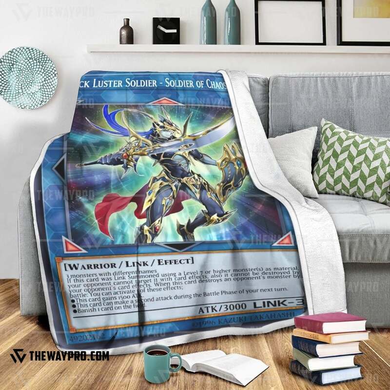 Yu Gi Oh Black Luster Soldier Of Chaos Blanket 1