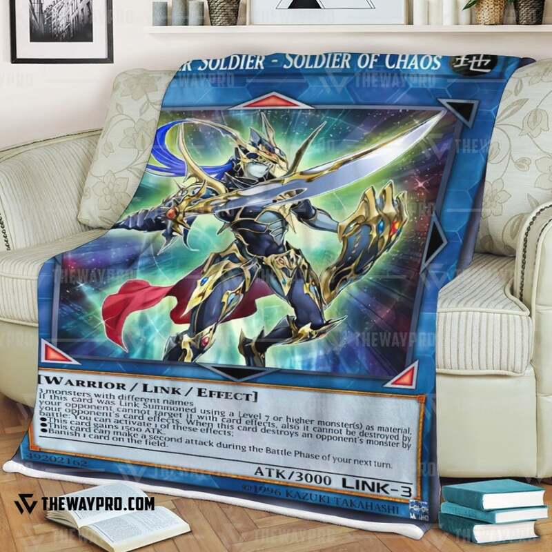 Yu Gi Oh Black Luster Soldier Of Chaos Blanket 1 2