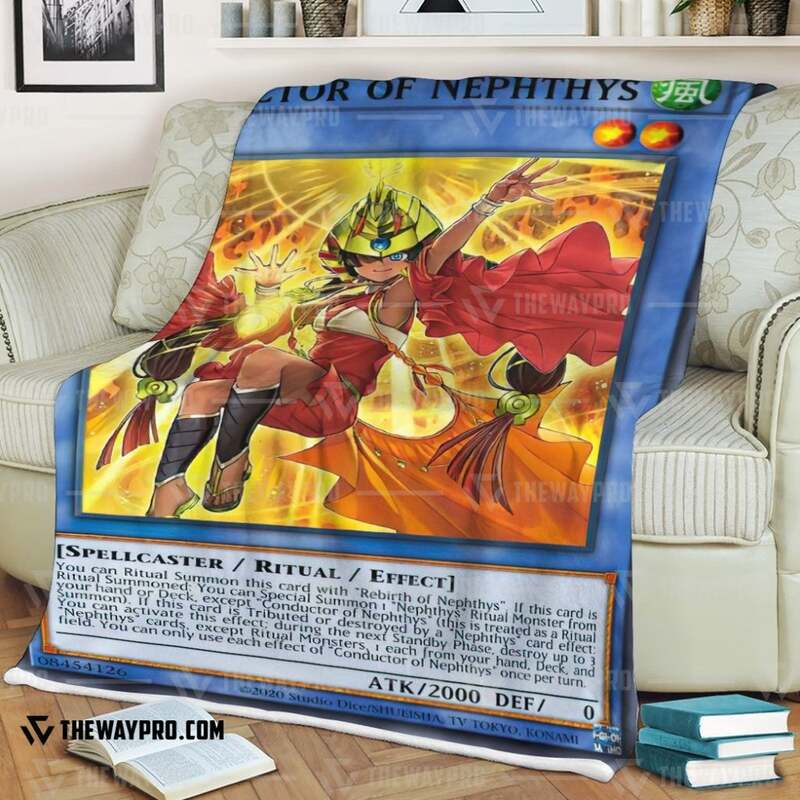 Yu Gi Oh Conductor Of Nephthys Blanket 1 2