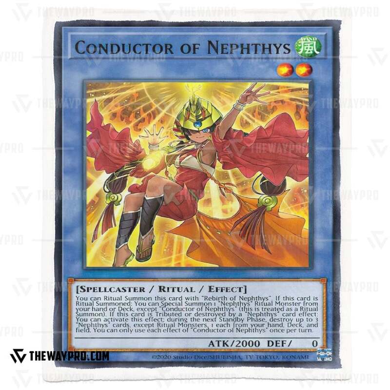 Yu Gi Oh Conductor Of Nephthys Blanket 1 2 3