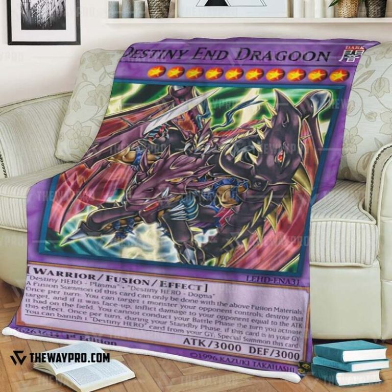 Yu Gi Oh Destiny End Dragoon Blanket 1 2