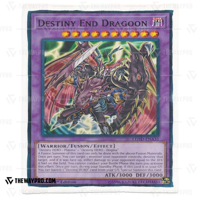 Yu Gi Oh Destiny End Dragoon Blanket 1 2 3