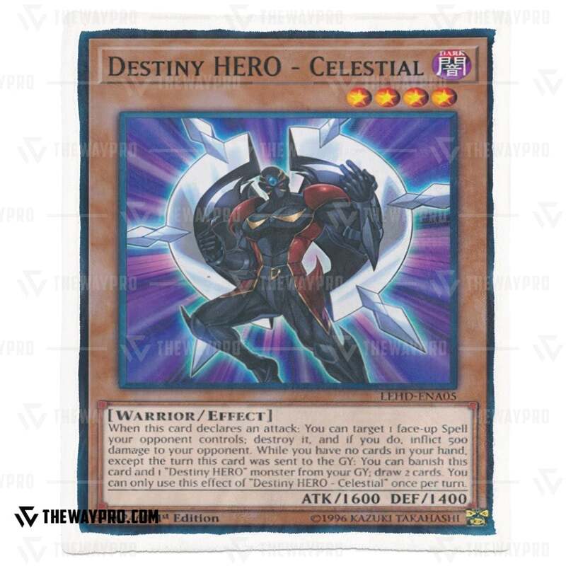 Yu Gi Oh Destiny HERO Celestial Blanket 1 2 3