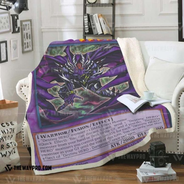 Yu Gi Oh Destiny HERO Dangerous Blanket