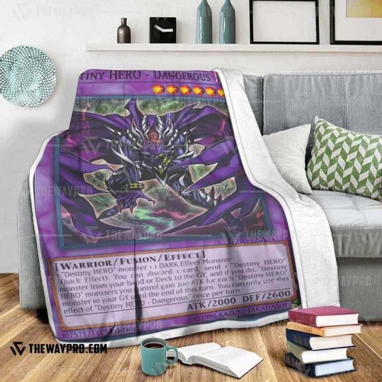 Yu Gi Oh Destiny HERO Dangerous Blanket 1