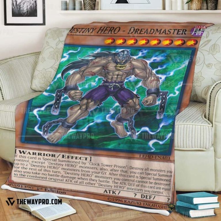 Yu Gi Oh Destiny HERO DreadMaster Blanket 1 2