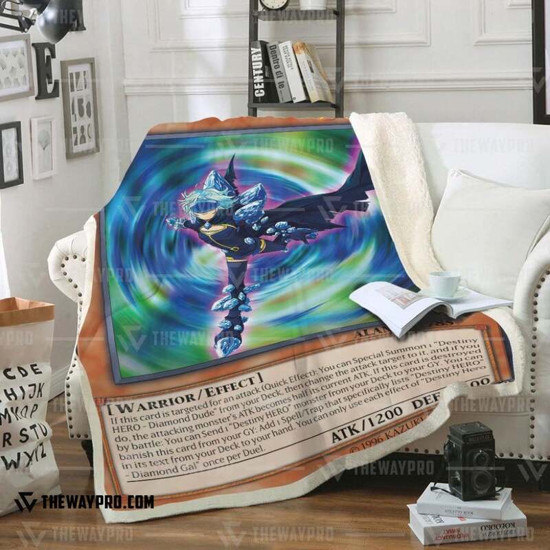 Yu Gi Oh Destiny Hero Diamond Gal Blanket