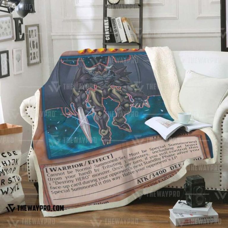 Yu Gi Oh Destiny Hero Dogma Blanket