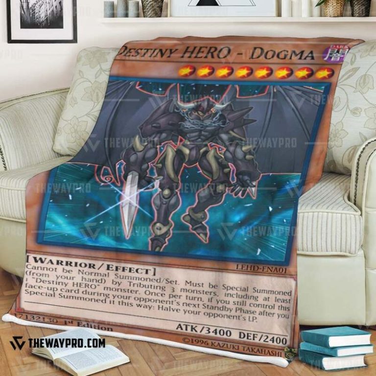 Yu Gi Oh Destiny Hero Dogma Blanket 1 2