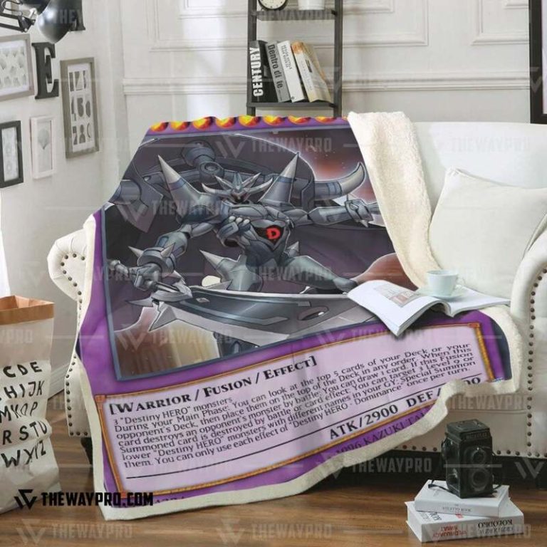 Yu Gi Oh Destiny Hero Dominance Blanket